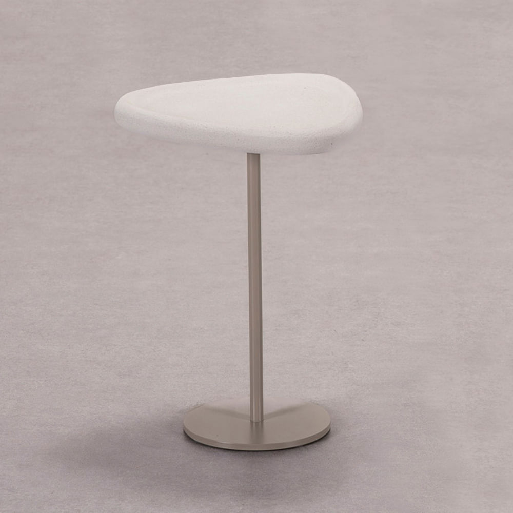 Mesa lateral Moet  - Cimento Areia__Fendi --Baixa Organica -1-